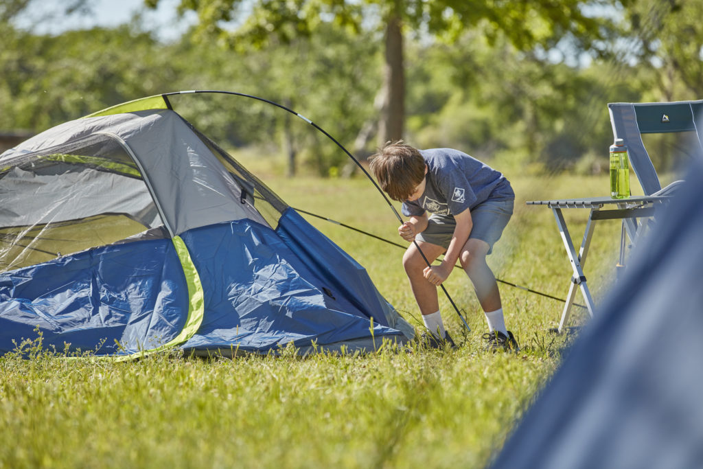 Cub Scout camping